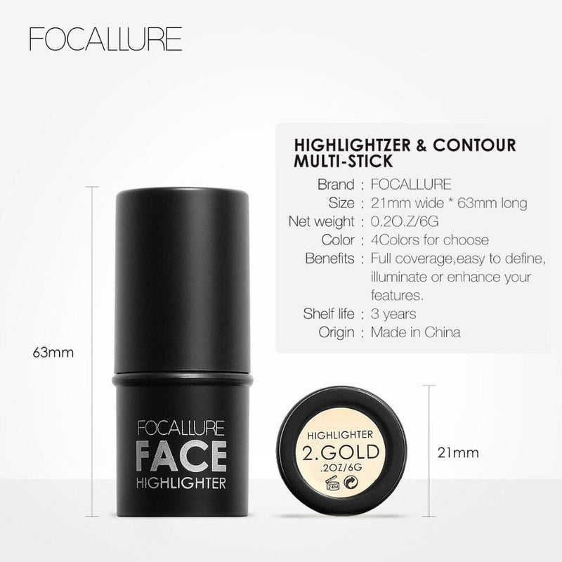 Contorno Facial em Bastão Focallure